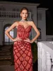 Angelo Sequin Embellished Mesh Maxi Dress sold by Mew Mews