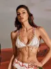 Jamila Multi Layered Rhinestone Bralette sold by Mew Mews