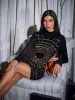 Galyn Long Sleeve Cobweb Mini Dress sold by Mew Mews