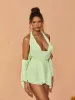 Contessa Halterneck Draped Neck Mini Dress sold by Mew Mews