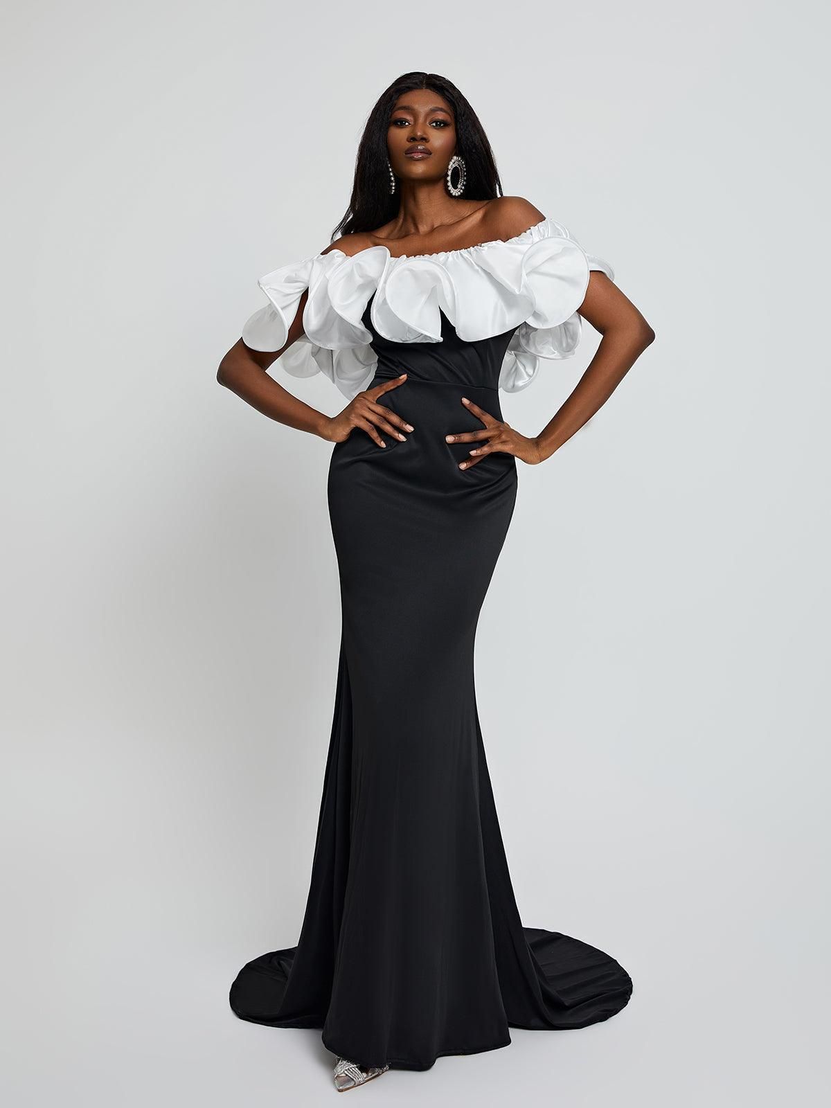 Ren Off Shoulder Maxi Dress sold by Mew Mews