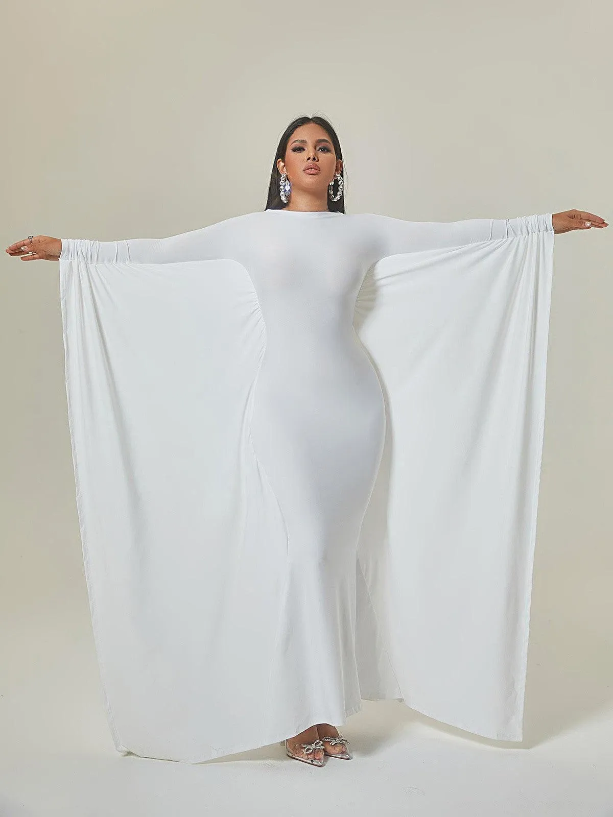 Eirene Dolman Sleeve Maxi Dress sold by Mew Mews product image thumbnail 3