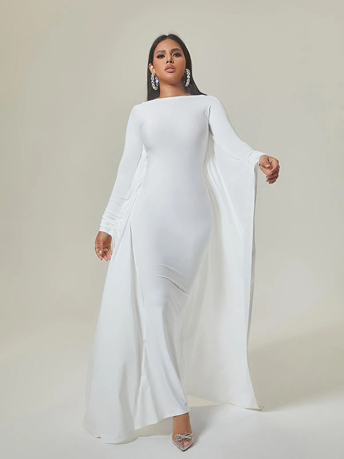 Eirene Dolman Sleeve Maxi Dress sold by Mew Mews product image thumbnail 2