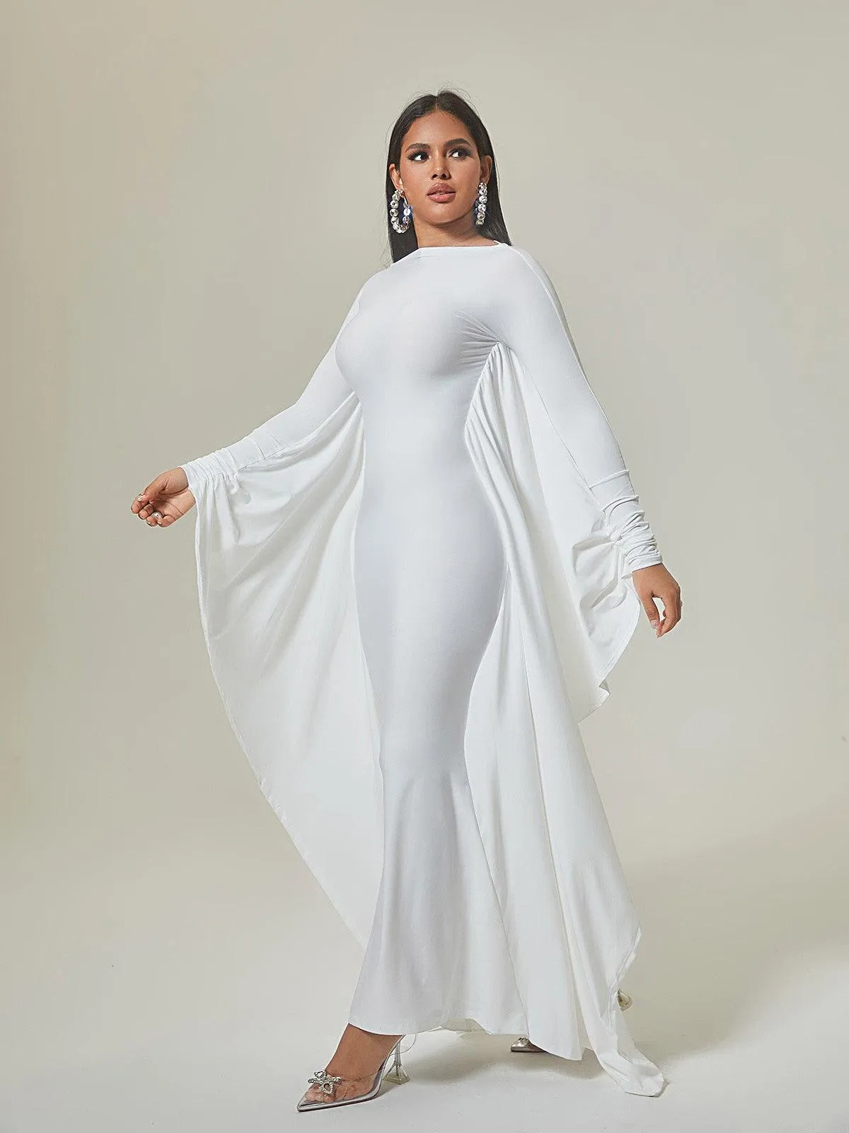 Eirene Dolman Sleeve Maxi Dress sold by Mew Mews product image thumbnail 5