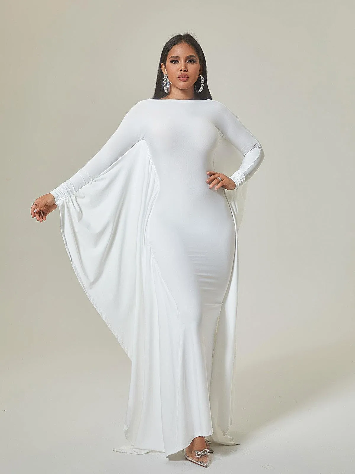 Eirene Dolman Sleeve Maxi Dress sold by Mew Mews