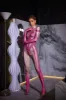 Fabian Rhinestone Printed Gloves Jumpsuit sold by Mew Mews