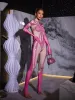 Fabian Rhinestone Printed Gloves Jumpsuit sold by Mew Mews
