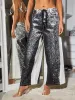 Anona Denim Pants In Black sold by Mew Mews