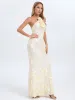 Aedin Halterneck Flower Maxi Dress sold by Mew Mews