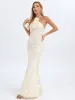 Aedin Halterneck Flower Maxi Dress sold by Mew Mews