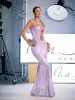 Carita Halterneck Rhinestone Maxi Dress sold by Mew Mews