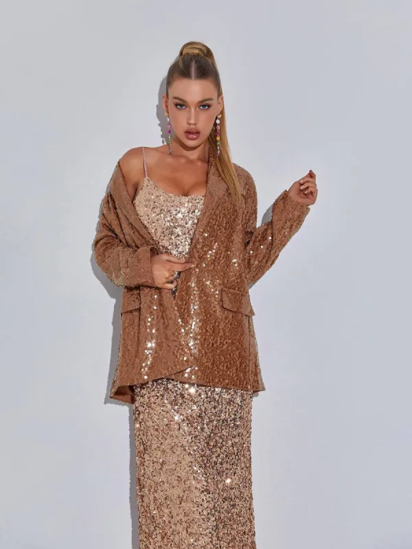 Misha Sequin Blazer sold by Mew Mews