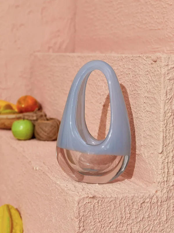 Elvira Blue Glass Bag sold by Mew Mews