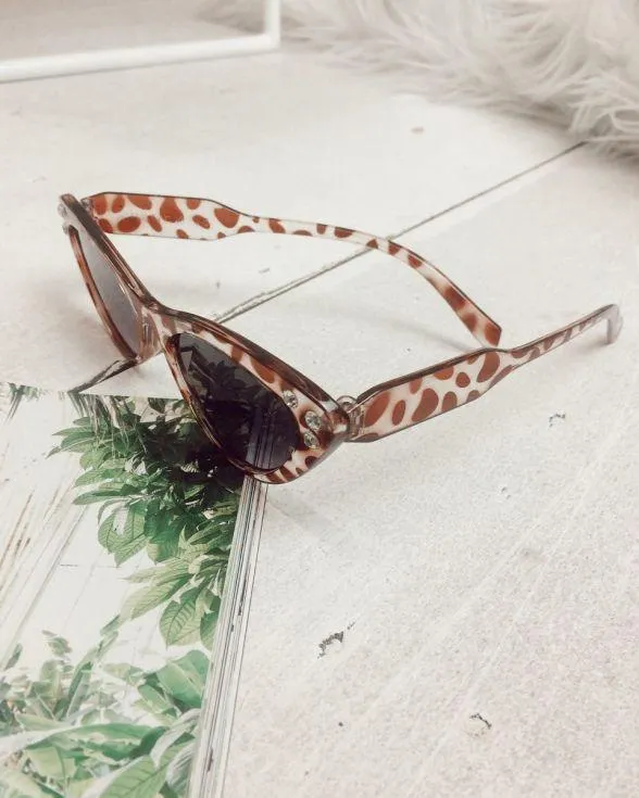 Camille Cat Eye Gem Detail Sunglasses sold by Fearless product image thumbnail 5