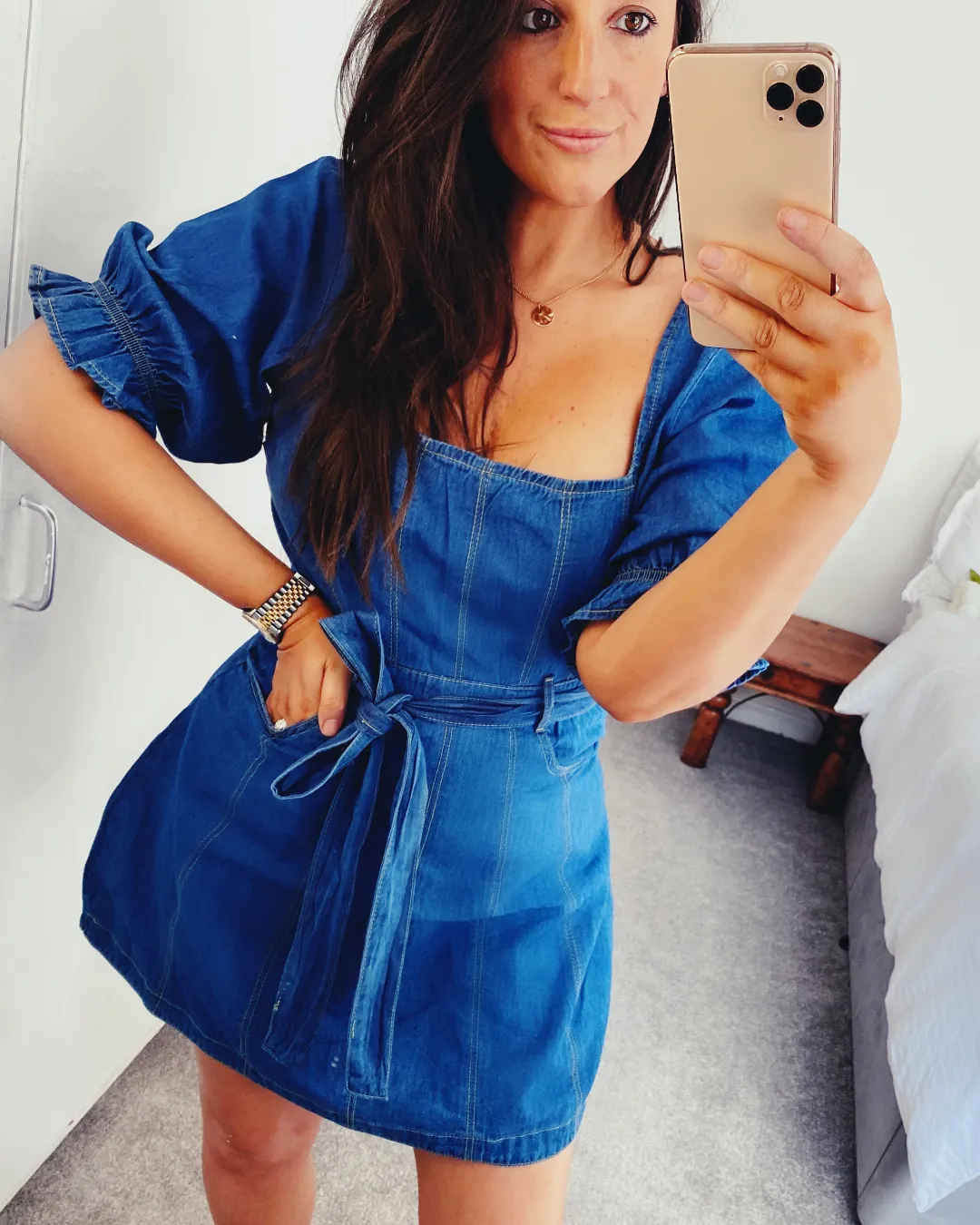 Little Denim Dress sold by Fearless