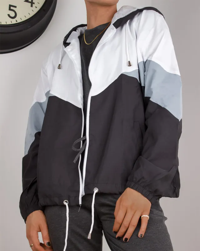 Lulu Cagoule in Black sold by Fearless