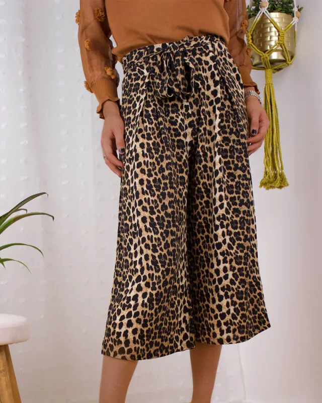 Jungle Queen Trouser in Leopard sold by Fearless