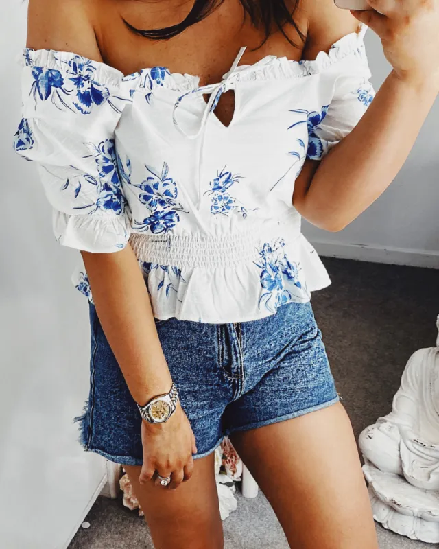 Sophia Bardot Top sold by Fearless