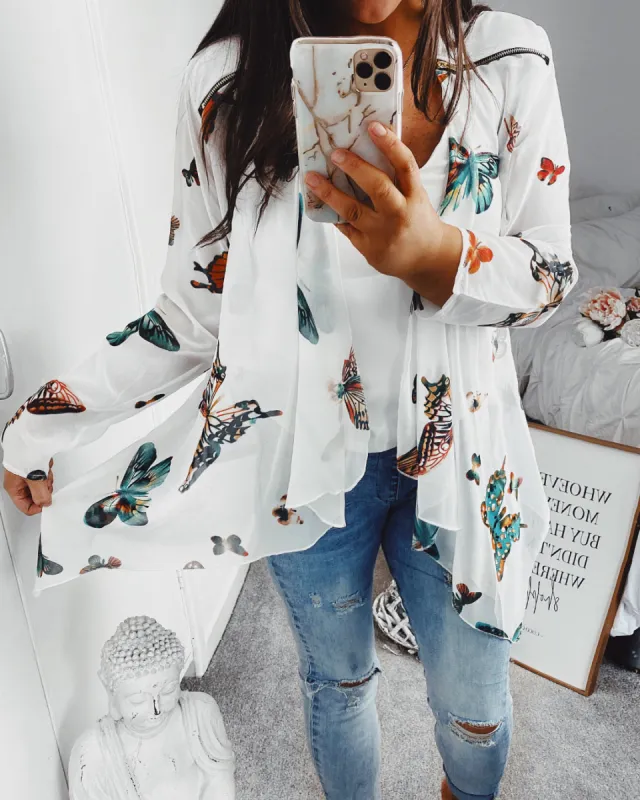 Fly Away with me Kimono sold by Fearless