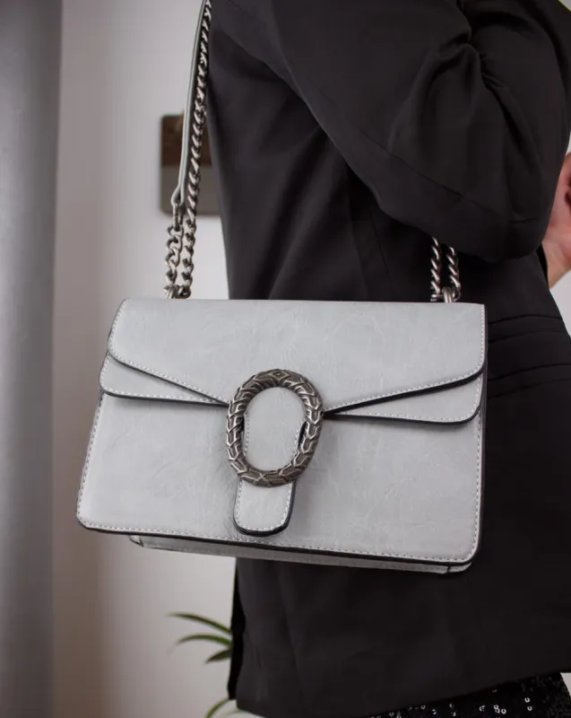 Gaïa Handbag in Grey sold by Fearless