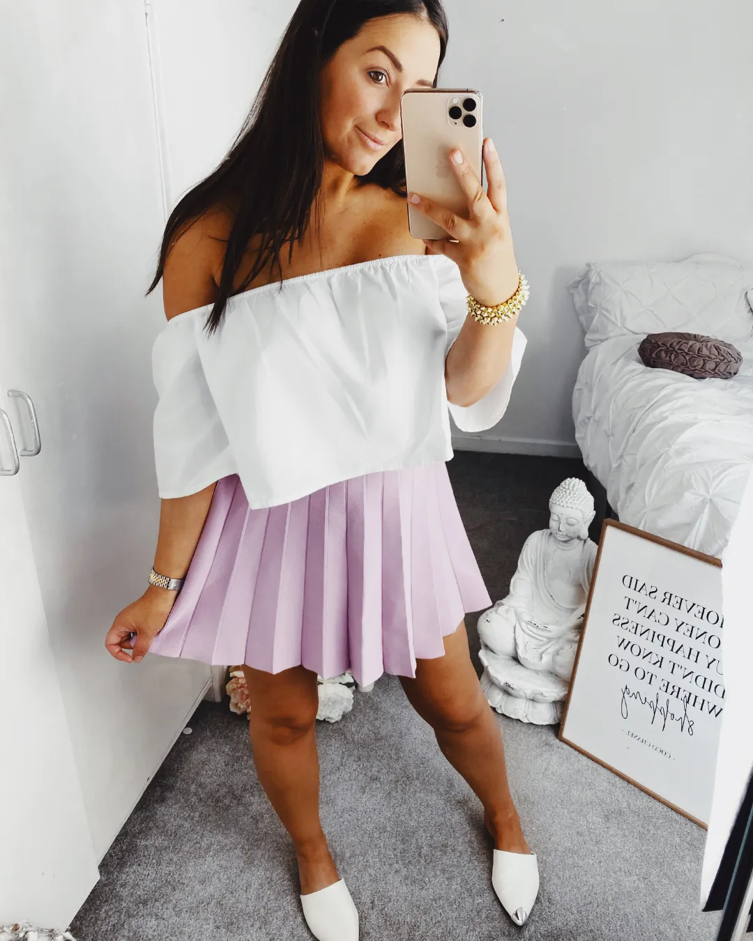 My Go To Bardot in White sold by Fearless