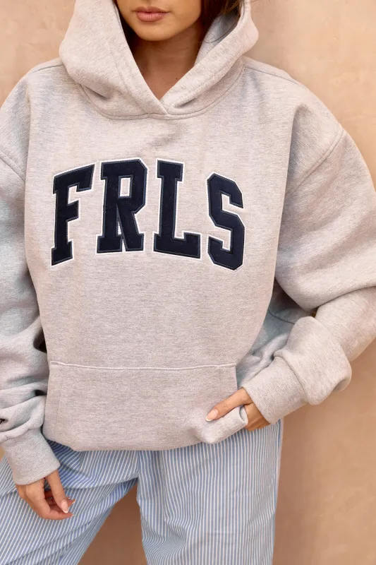 The Collegiate Hoody in Grey Ivy sold by Fearless