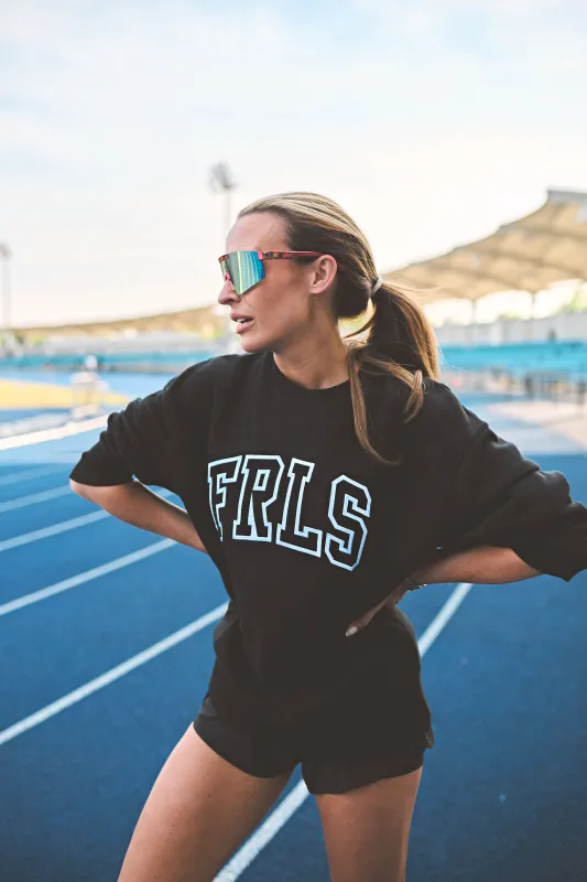 The Collegiate Sweatshirt in Monochrome Muse sold by Fearless