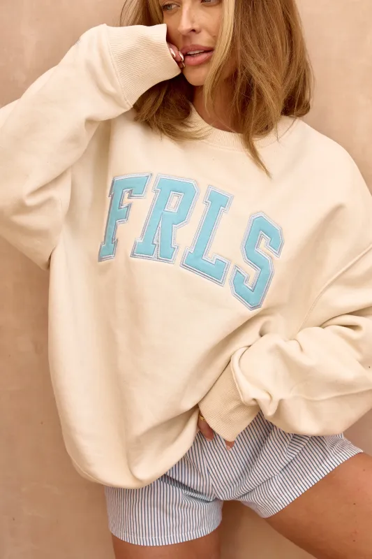 The Collegiate Sweatshirt in Coastal Prep made by Fearless