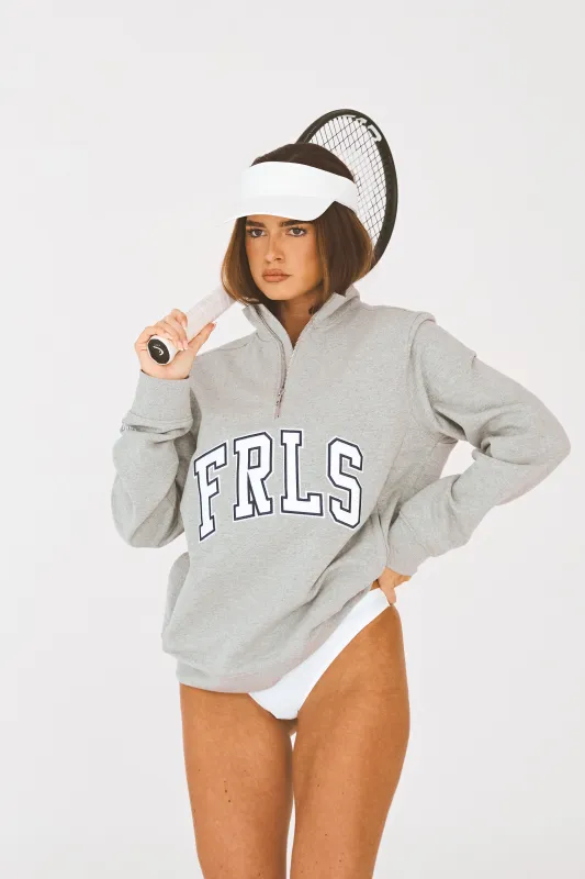 The Varsity Edit in Charter Grey made by Fearless