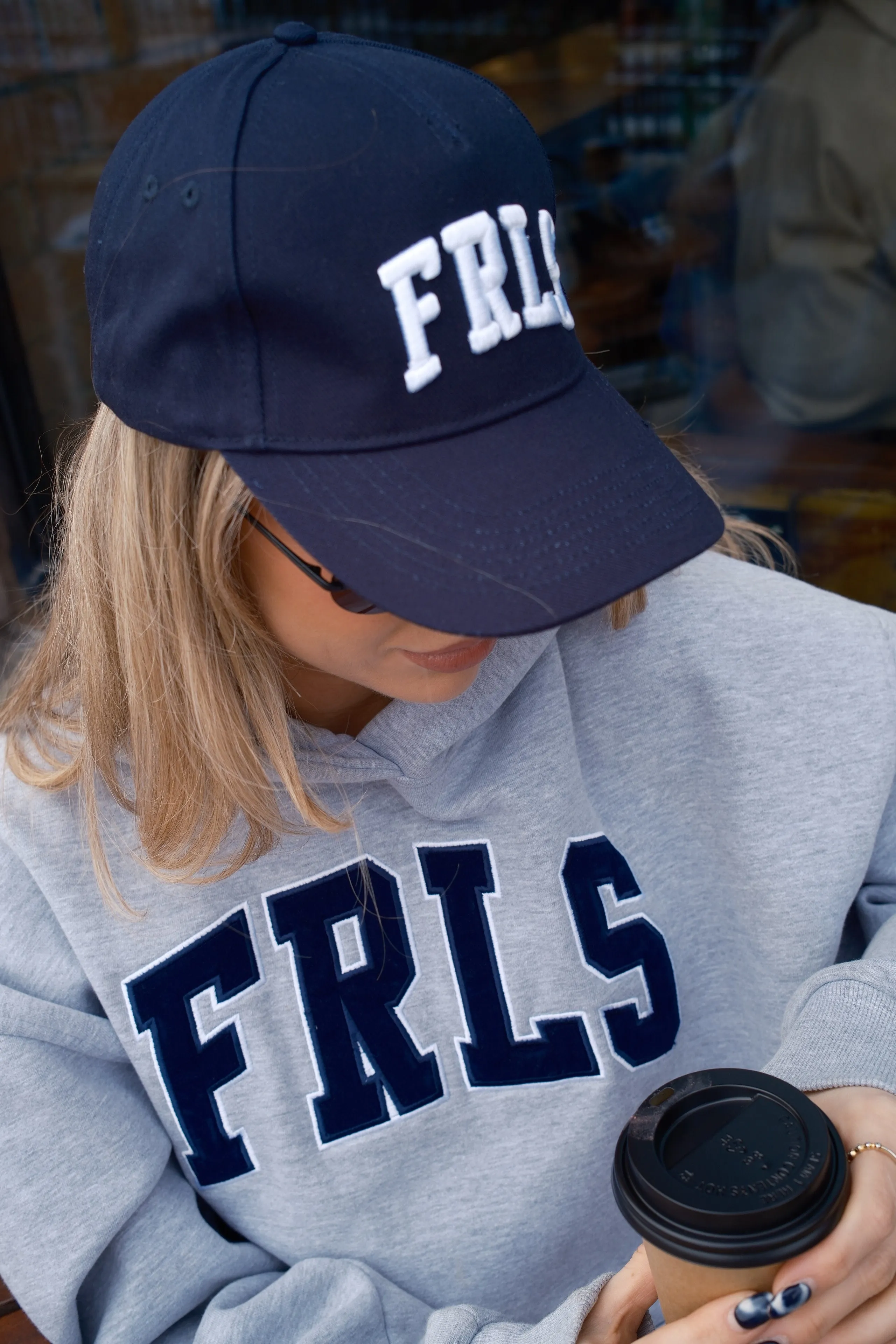 Collegiate Cap - Navy League sold by Fearless