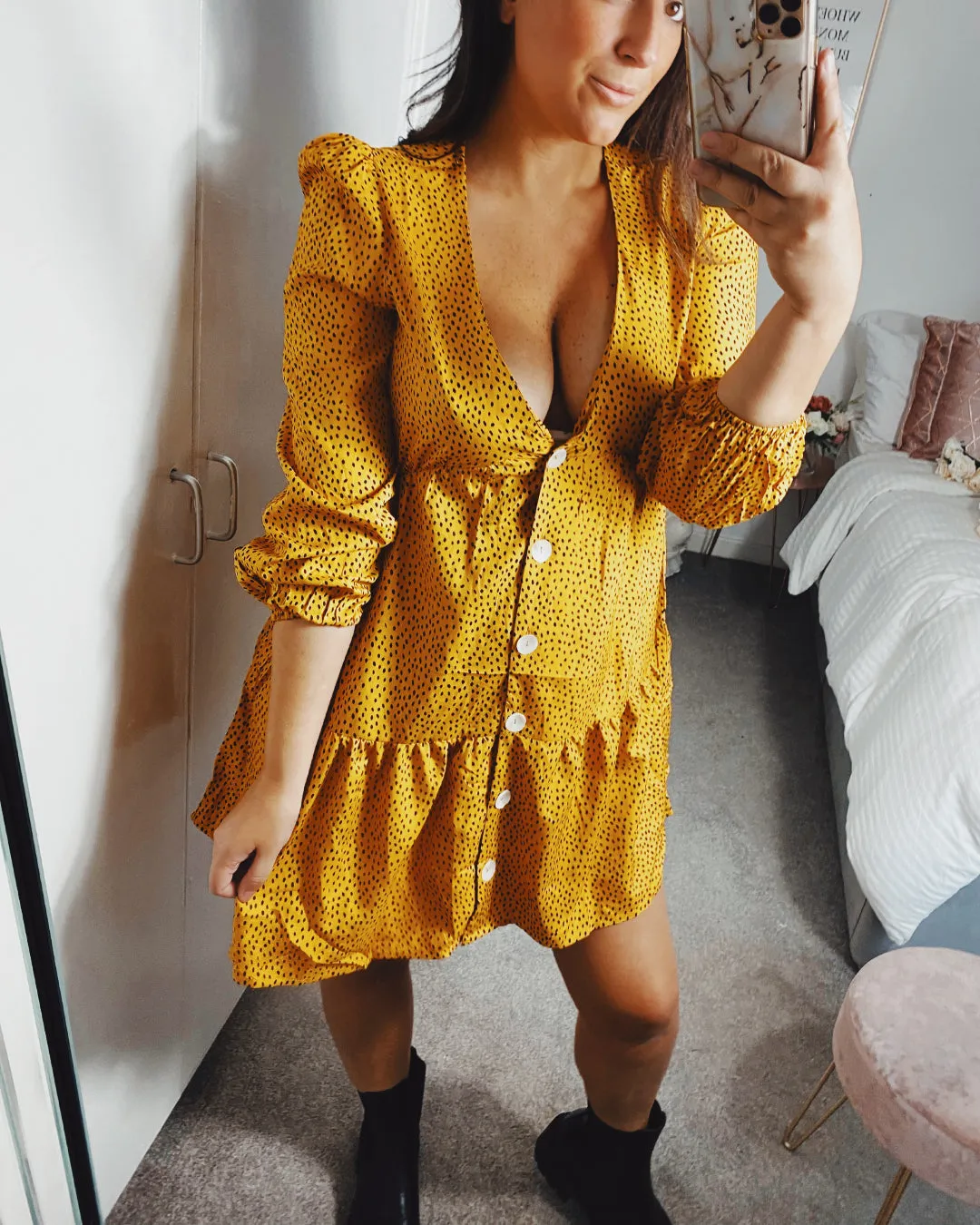 Daniella Smock Dress sold by Fearless