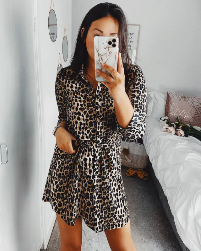 Jungle Queen Shirt Dress sold by Fearless