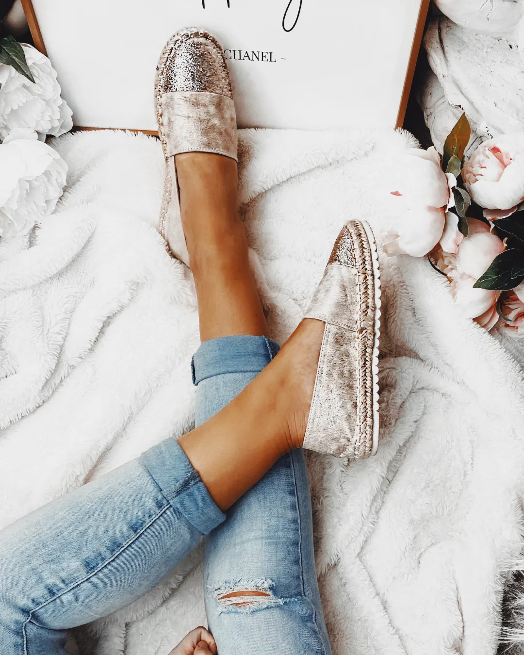 Sweet Life Espadrilles in Gold sold by Fearless product image thumbnail 2