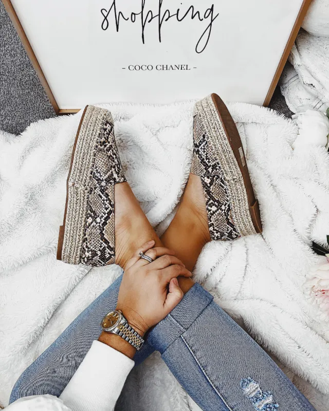 Venom Snake Espadrilles sold by Fearless