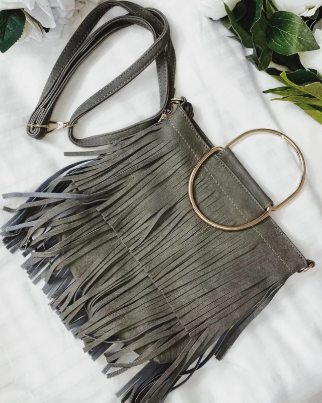 Sandals Fringe Handbag sold by Fearless