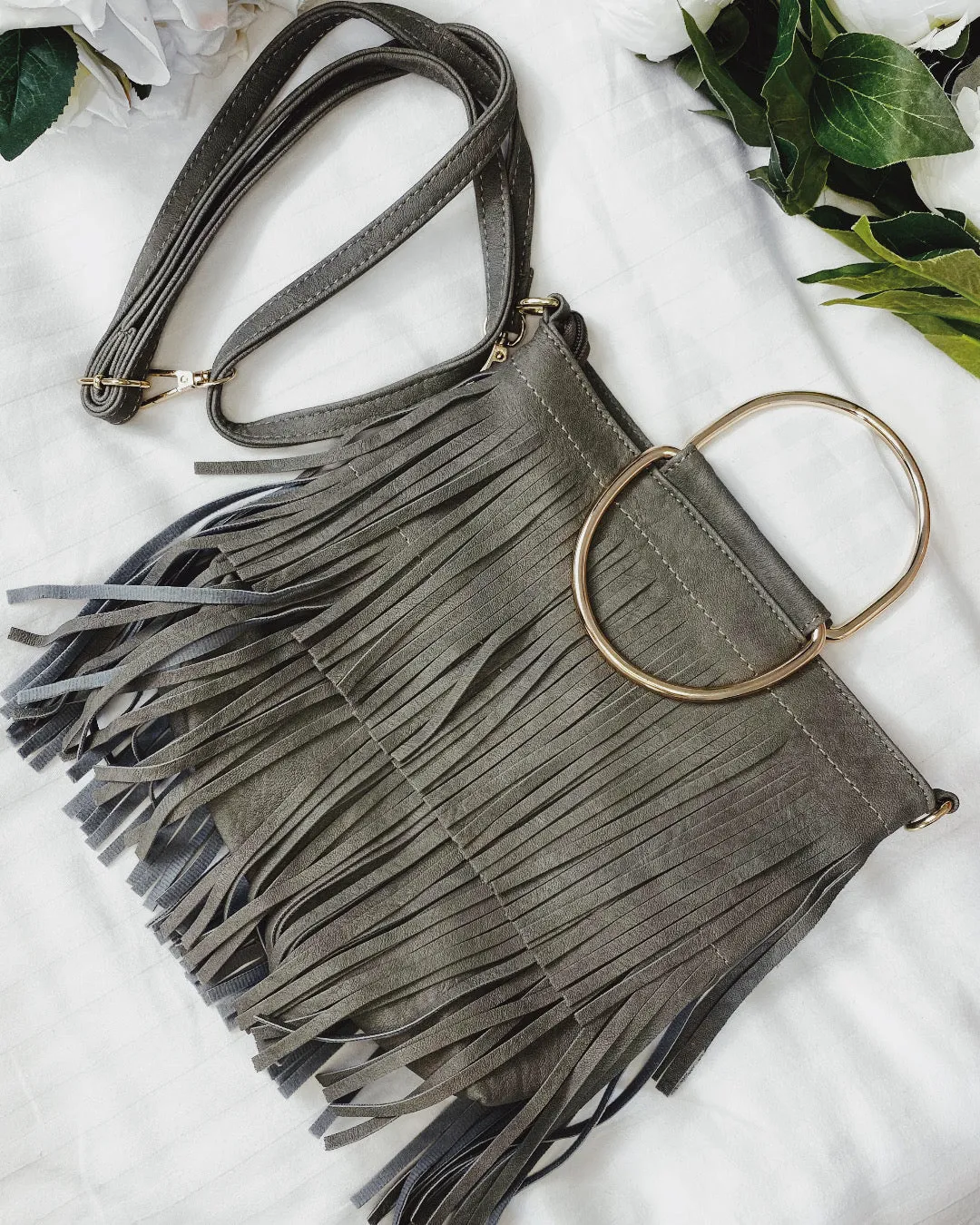Sandals Fringe Handbag sold by Fearless