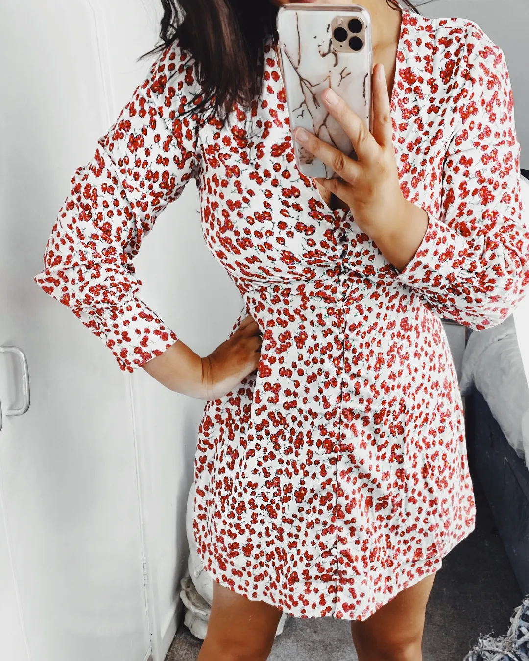 Petite Fleurie Dress sold by Fearless product image thumbnail 4