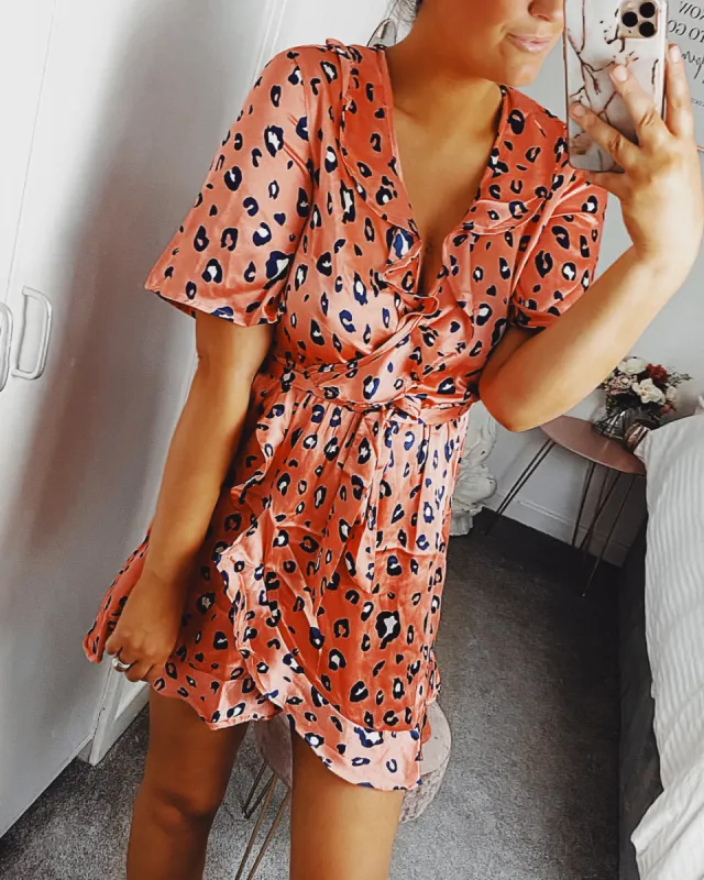 Hannah Wrap Dress sold by Fearless