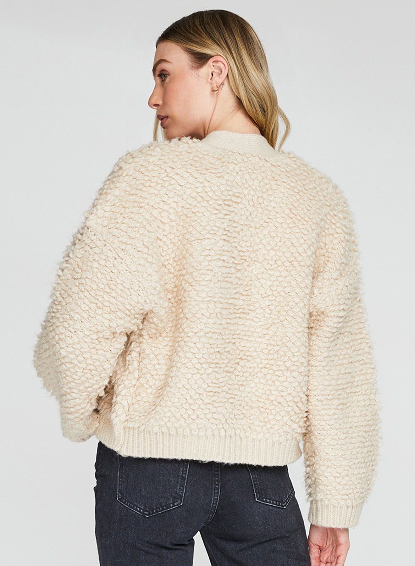 Naya Cardigan | Cream sold by Belletique product image thumbnail 2