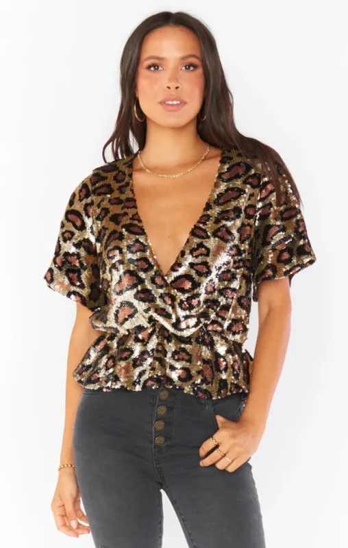 Eve Top | Party Sequins sold by Belletique