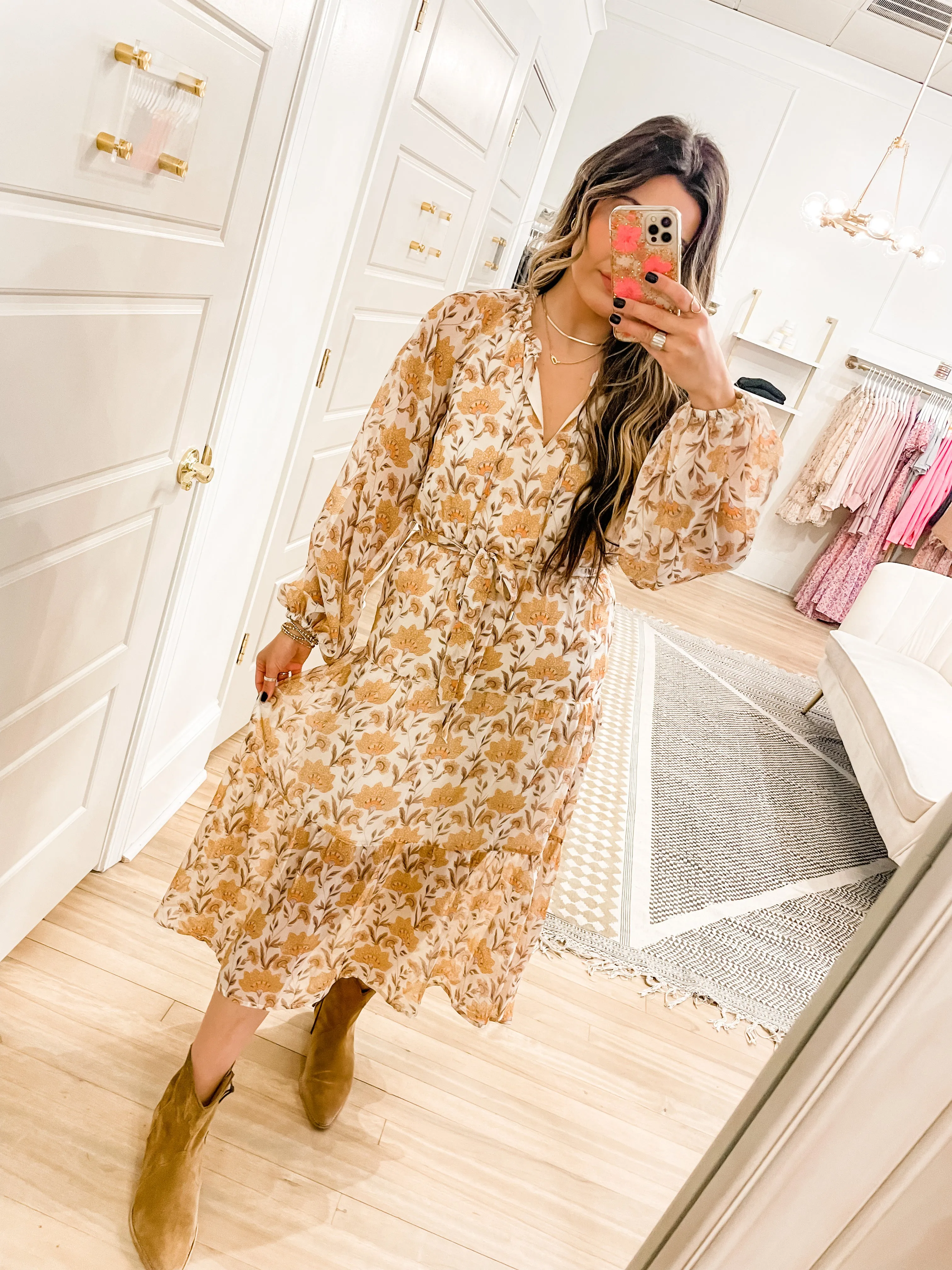 Moyne Midi Dress sold by Belletique product image thumbnail 2