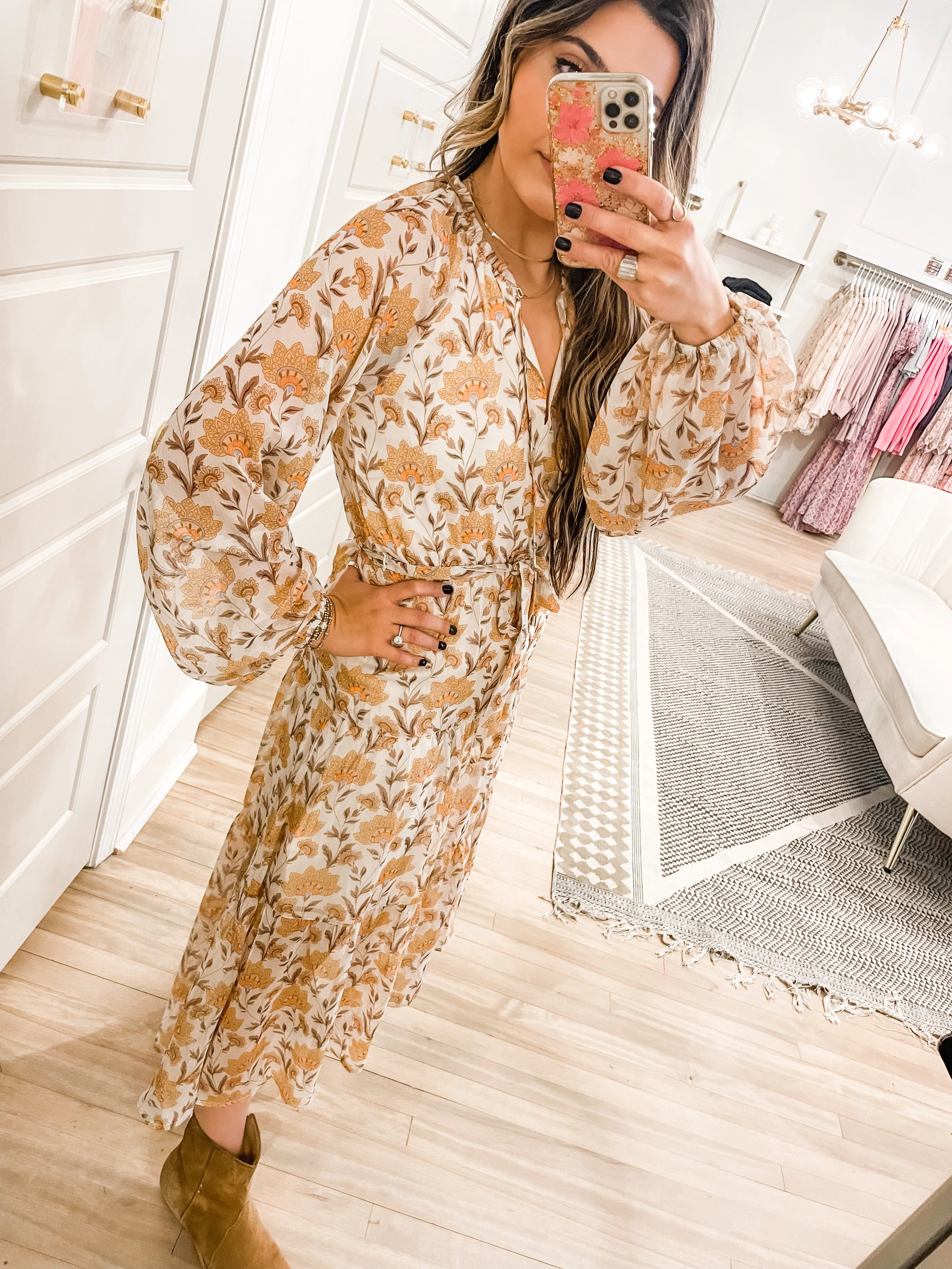 Moyne Midi Dress sold by Belletique product image thumbnail 3