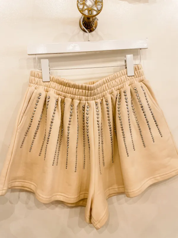 Rhinestone Burst Short sold by Belletique
