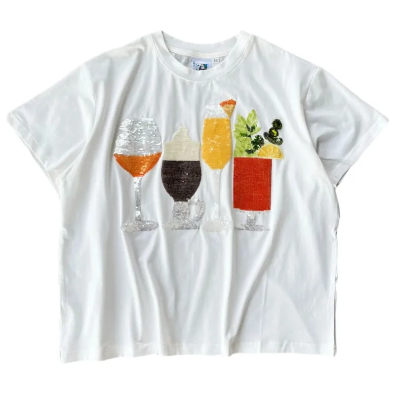 Queen of Brunch Tee sold by Belletique