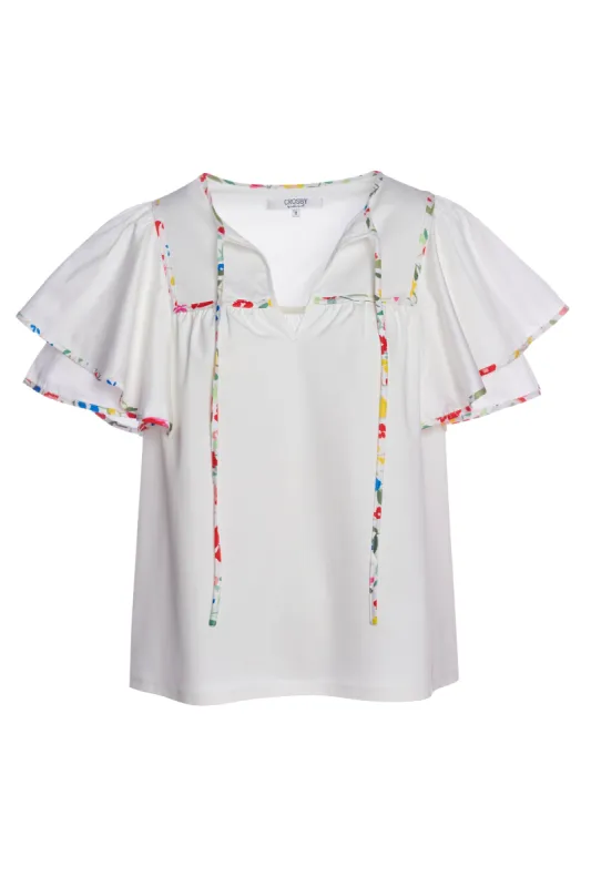 Nadine Top | White sold by Belletique