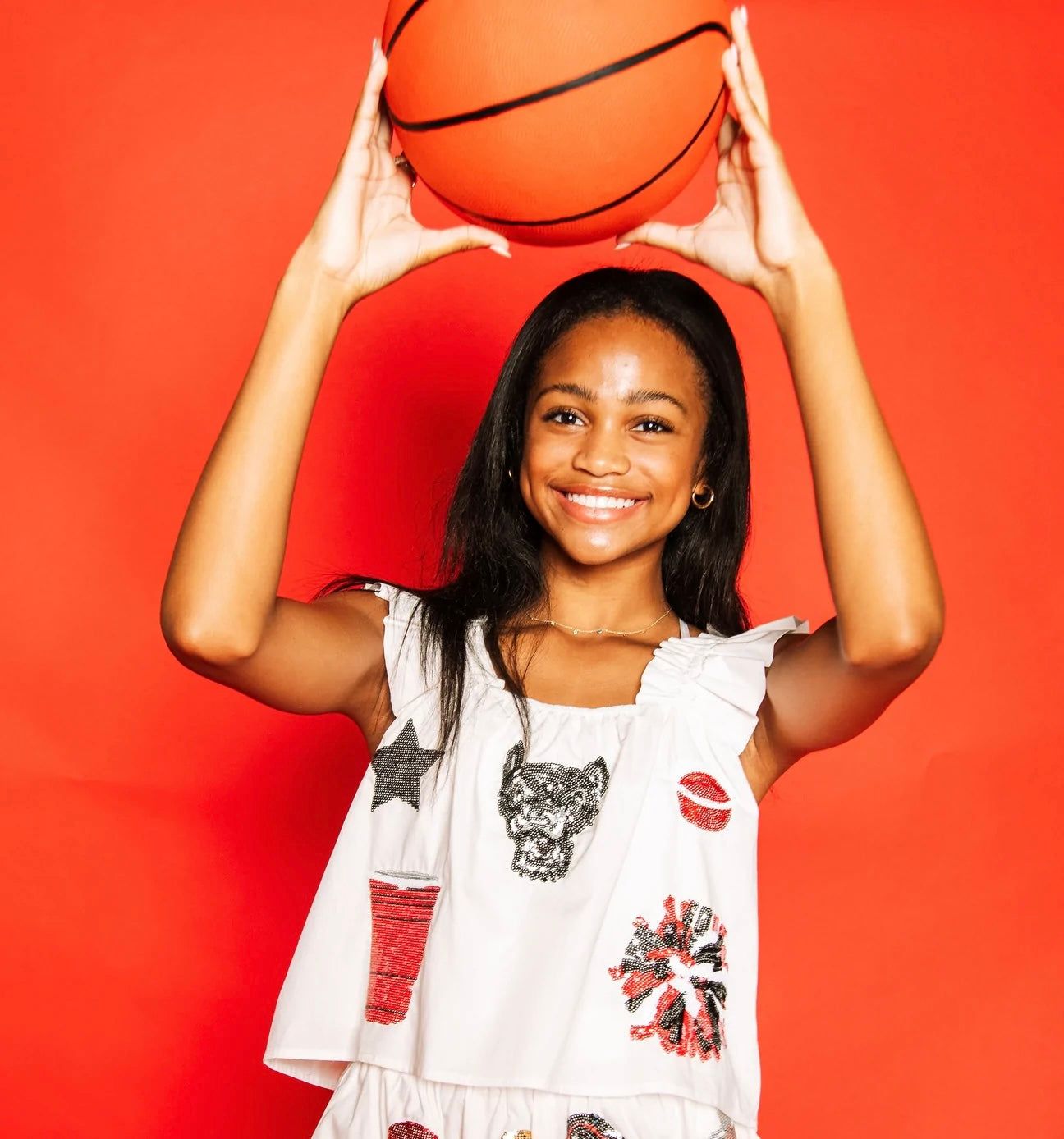 Wolf Icon Top | Queen of Sparkles sold by Belletique