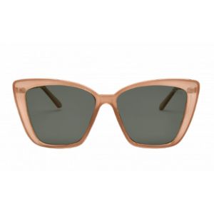 Aloha Fox Sunglasses | Tan/Green sold by Belletique