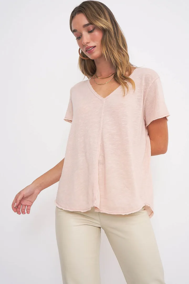 Wearever Tee | French Rose sold by Belletique