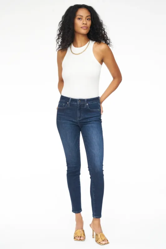 Audrey Mid Rise Skinny | Campus sold by Belletique