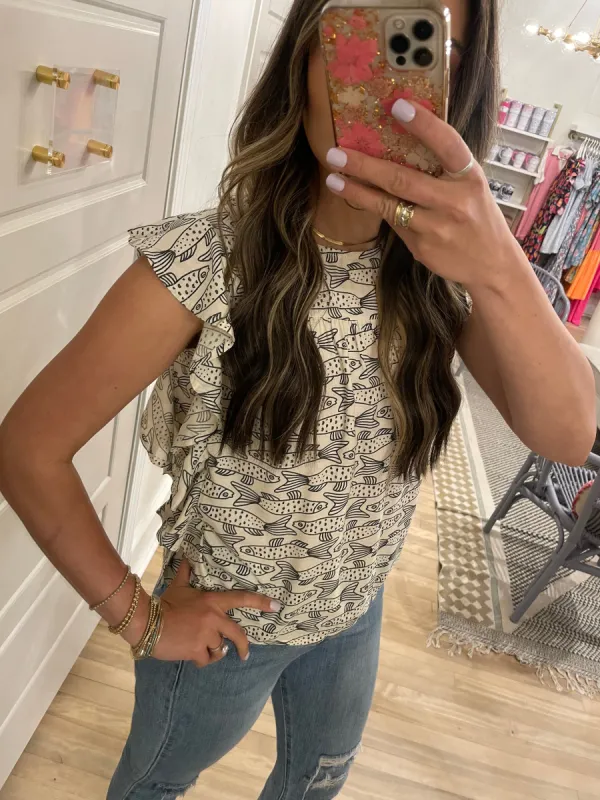 Under the Sea Top sold by Belletique